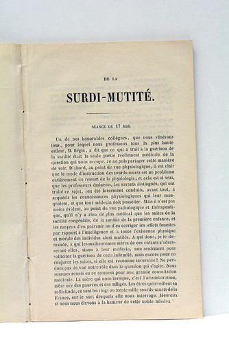 Bouvier surdi mudité - de, surdi-muditÉ