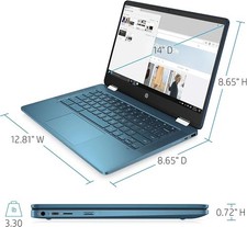 HP Chromebook x360 14"