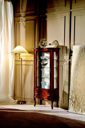 Credenza vetrina legno lusso