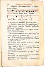 Stampa antica ANTIFONARIO