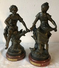 Antica coppia statue il