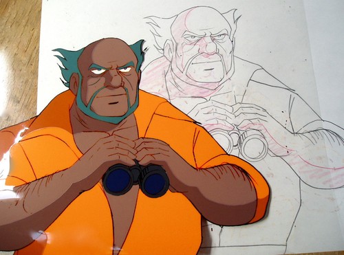 Anime cel matita - , tekkaman