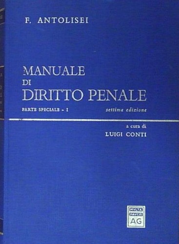 Antolisei manuale diritto - antolisei,
