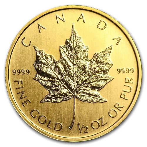 Moneta oro canadese foglia - d'oro,