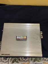 amplificatore audiosystem 3500 per car audio