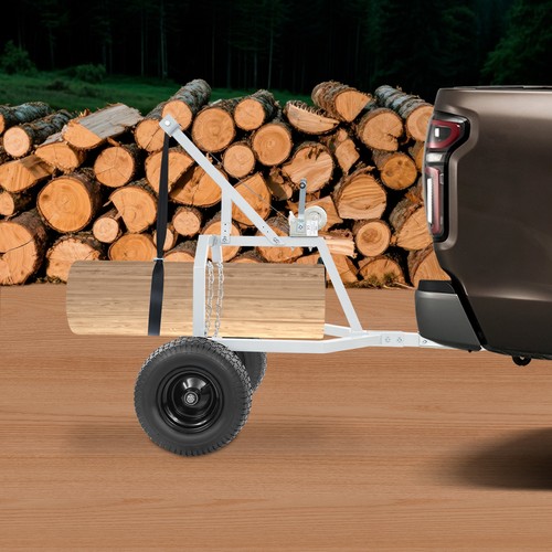 Log skidding arch - log, skidder