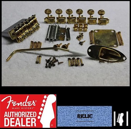 Fender aged relic - aged/relic, gold