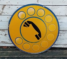 insegna bifacciale Sip serigrafata