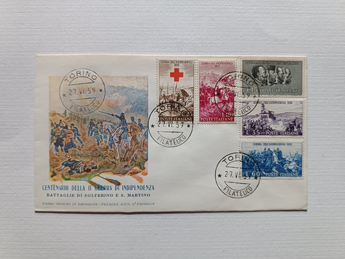 Italia repubblica fdc - repubblica,