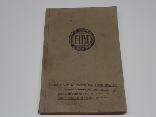 Fiat chassis mod 520 catalogo - fiat,