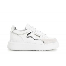 Cafe Noir SNEAKERS IN PELLE CON DETTAGLIO SPECCHIO - C1DE1810