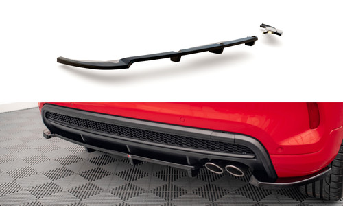 Splitter posteriore centrale