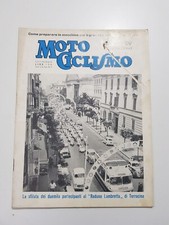 MOTOCICLISMO 29 1959 SFILATA RADUNO LAMBRETTA TERRACINA