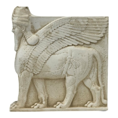 Statua lamassu toro alato - statua,