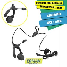 CUFFIA AURICOLARE CON MICROFONO JACK 2,5 MM PER CORDLESS MANI LIBERE