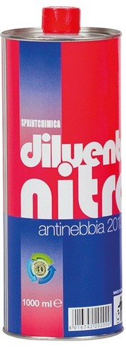 Diluente nitro antinebbia - diluente, lt