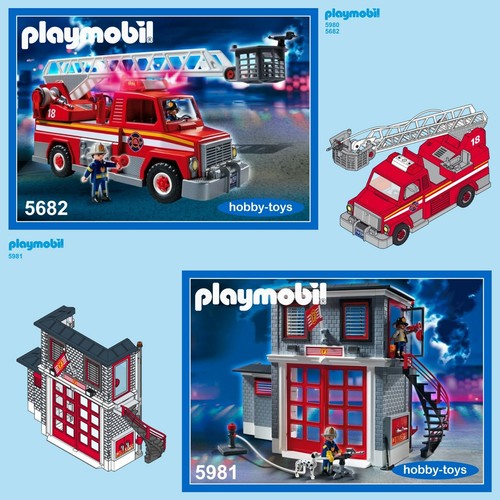 Playmobil vigili del fuoco - vigili,