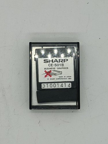 Sharp 501b modulo grafica - sharp,