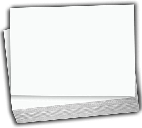 Carta spessa cartoncino bianco