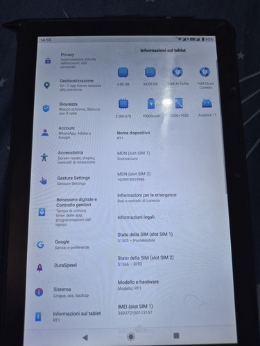 Tablet oukitel rt1 fhd - oukitel,