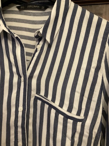 Camicia righe bianche blu - righe,