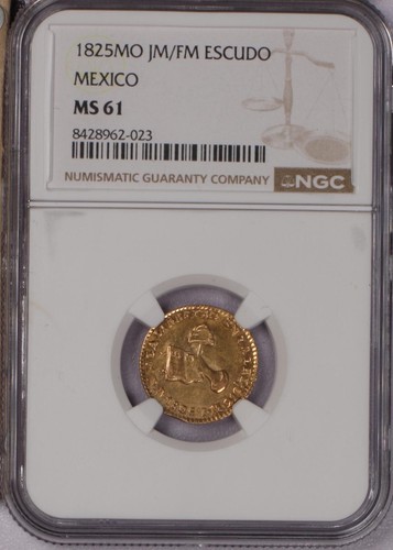 1825 messico escudo - jm/fm,