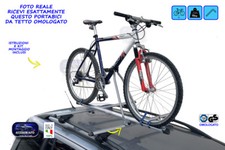 Portabici auto da tetto porta