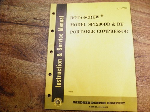 Gardner denver sp1200dd - gardner,
