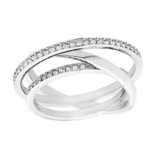 SWAROVSKI Silver Tone Spiral