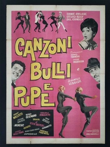 Canzoni bulli pupe poster - e,