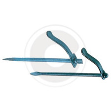 25 cm tempered steel stage