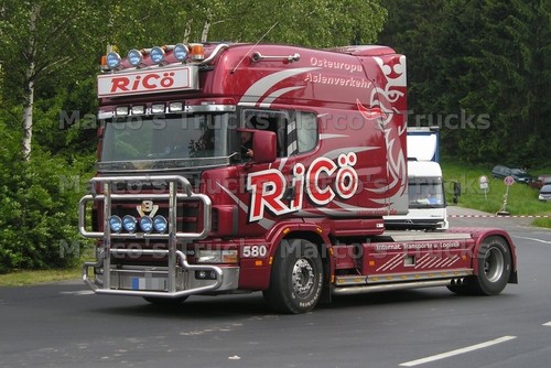 Foto camion scania 580 solo - foto, r