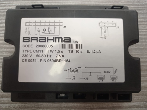 Brahma 20080005 quadro scheda - brahma,