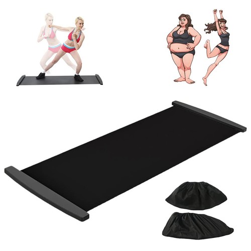 Slide board with end stops - with,