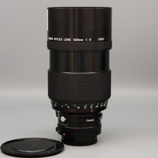ottimo OBIETTIVO CANON REFLEX 500mm F/8 - obiettivo a specchio manuale made in Japan