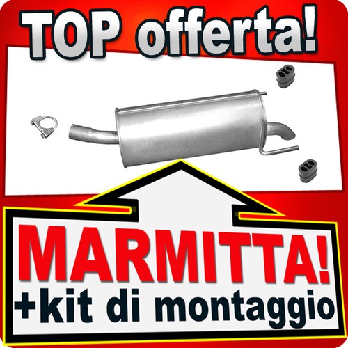 Silenziatore posteriore per - posteriore,