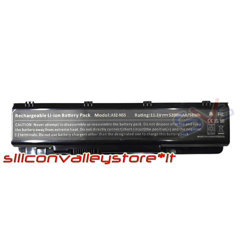 Batteria a32 n55 - a32-n55, notebook