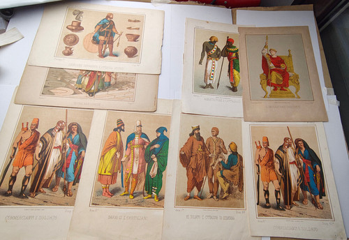 Tempi antichi utensili - , costumi