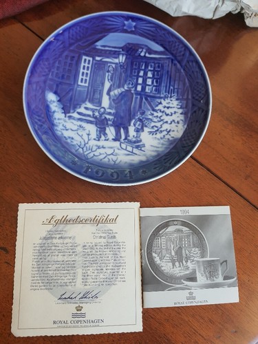 Piatto royal copenaghen 1994 - royal,