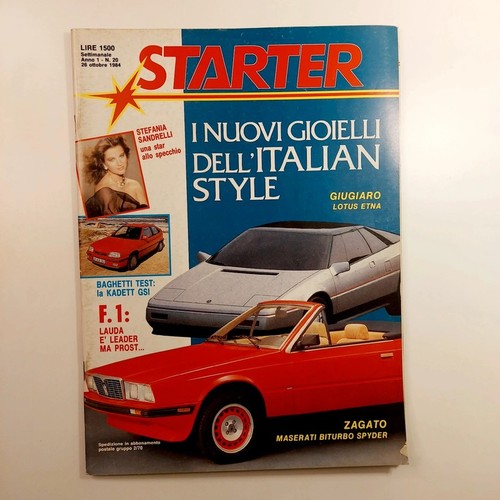 Starter 1984 giugiaro - -,