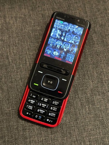 Raro telefono rosso nokia - telefono,
