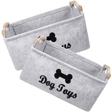  2 Pcs Scatole Portaoggetti Decorative Contenitore Giochi Giocattolo