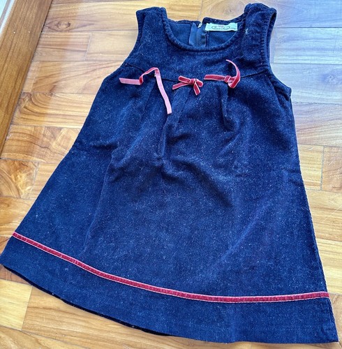 Vestito velluto blu - vestito,