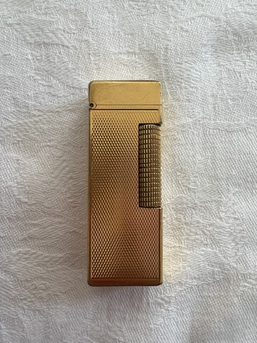 Dunhill accendino placcato oro - accendino,