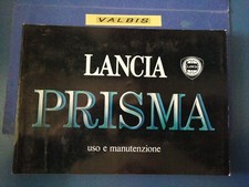 LIBRETTO "USO E MANUTENZIONE" LANCIA PRISMA DEL 1987 -ENTRA 