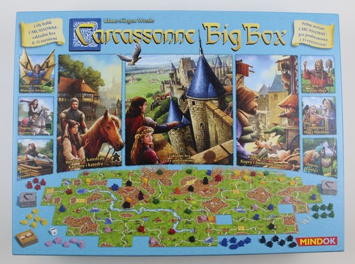 Carcassonne big box mindok - carcassonne, box,