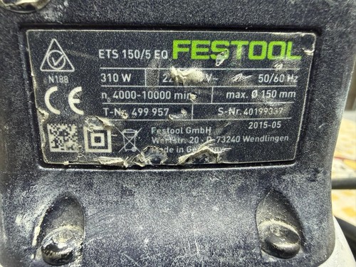Festool ets 150 eq random - 150/5,