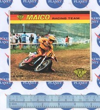 ADESIVO STICKER VINTAGE AUFKLEBER MAICO M. DOLCE CAMPIONE ITALIANO 500 CC. 1981