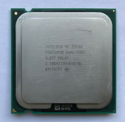 Intel pentium e5200 dual core - intel,