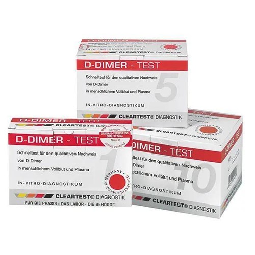 Cleartest dimer test 5 - cleartest, d-dimer